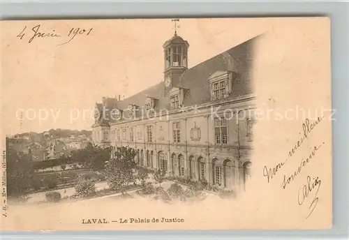 AK / Ansichtskarte Laval_Mayenne Palais de Justice Laval Mayenne Kat. Laval