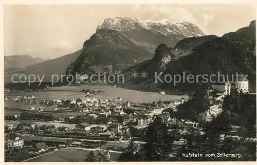 AK / Ansichtskarte Kufstein_Tirol Blick vom Zellerberg Kufstein_Tirol Kat. Kufstein