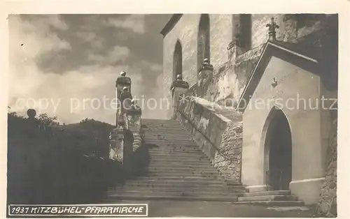 AK / Ansichtskarte Kitzbuehel_Tirol Pfarrkirche Kitzbuehel Tirol Kat. Kitzbuehel