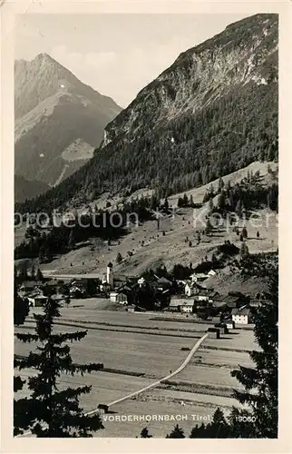 AK / Ansichtskarte Vorderhornbach Panorama Vorderhornbach Kat. Vorderhornbach