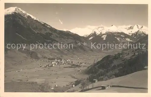AK / Ansichtskarte Hofgastein Thermalbad mit Hohen Tauern Hofgastein Kat. Bad Hofgastein
