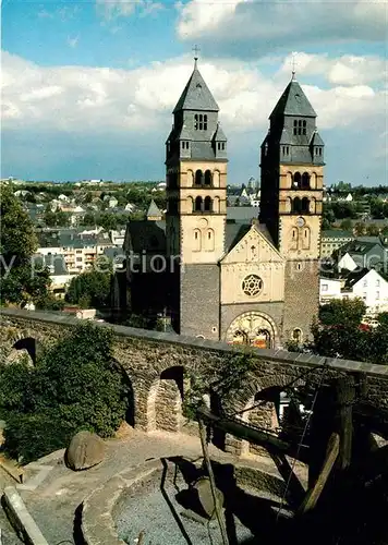 AK / Ansichtskarte Mayen Herz Jesu Kirche Mayen