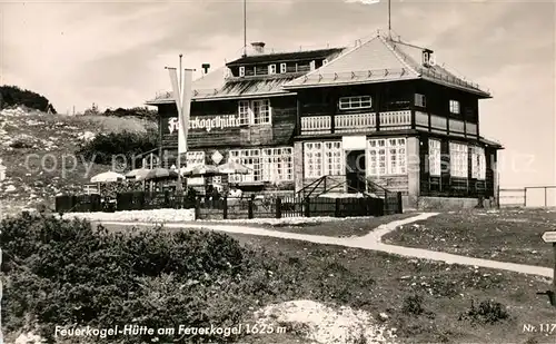 AK / Ansichtskarte Feuerkogelhuette am Feuerkogel Feuerkogelhuette Kat. Salzkammergut