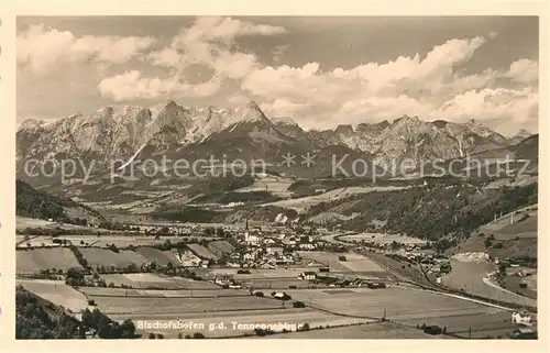AK / Ansichtskarte Bischofshofen mit Tennengebirge Bischofshofen Kat. Bischofshofen
