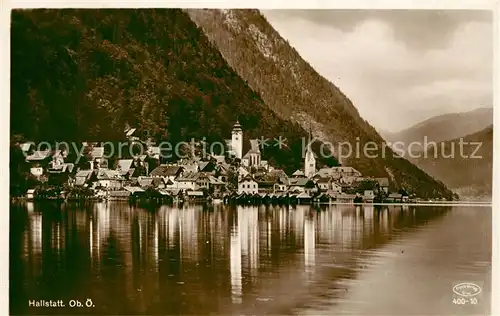 AK / Ansichtskarte Hallstatt_Salzkammergut am Hallstaetter See Hallstatt_Salzkammergut Kat. Hallstatt