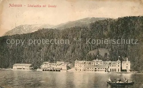 AK / Ansichtskarte Achensee Scholastika mit Unnutz Achensee Kat. Eben am Achensee