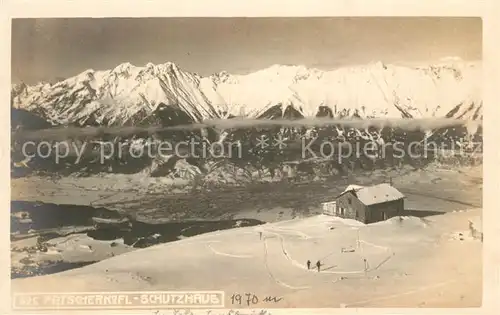 AK / Ansichtskarte Patscherkofel Schutzhaus Patscherkofel Kat. Tuxer_Alpen_Tirol