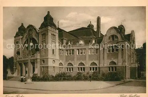 AK / Ansichtskarte Essen_Ruhr Staedt Saalbau Essen_Ruhr Kat. Essen