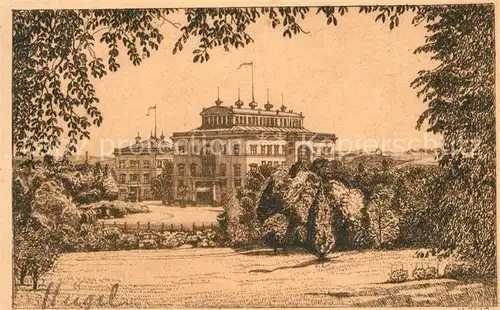 AK / Ansichtskarte Huegel_Essen Villa Huegel Huegel Essen Kat. Essen