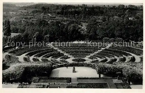AK / Ansichtskarte Essen_Ruhr Gruga Park Dahlienarene mit botanischem Garten Essen_Ruhr Kat. Essen