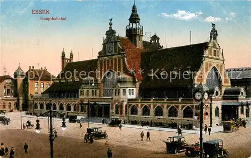 AK / Ansichtskarte Essen_Ruhr Hauptbahnhof Essen_Ruhr Kat. Essen