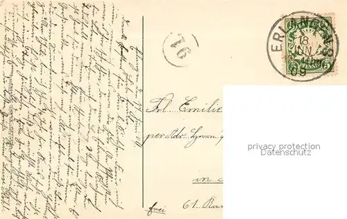 AK / Ansichtskarte Erlangen Partie im Schlossgarten Erlangen Kat. Erlangen