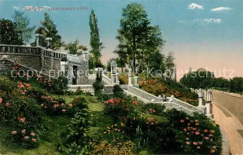 AK / Ansichtskarte Erfurt Stadtparkanlagen Erfurt Kat. Erfurt