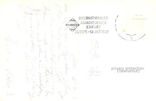 AK / Ansichtskarte Erfurt Teilansicht Erfurt Kat. Erfurt