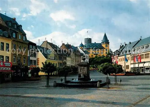 AK / Ansichtskarte Mayen Marktplatz Denkmal Burg Mayen