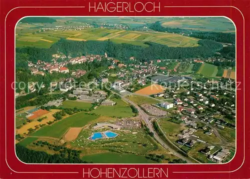 AK / Ansichtskarte Haigerloch Fliegeraufnahme Haigerloch