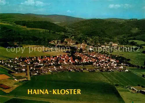 AK / Ansichtskarte Haina_Kloster Fliegeraufnahme Haina_Kloster