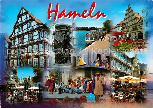 AK / Ansichtskarte Hameln_Weser  Hameln Weser