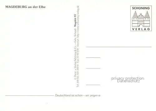 AK / Ansichtskarte Magdeburg Sehenswuerdigkeiten der Stadt Magdeburger Reiter Kanone Magdeburg