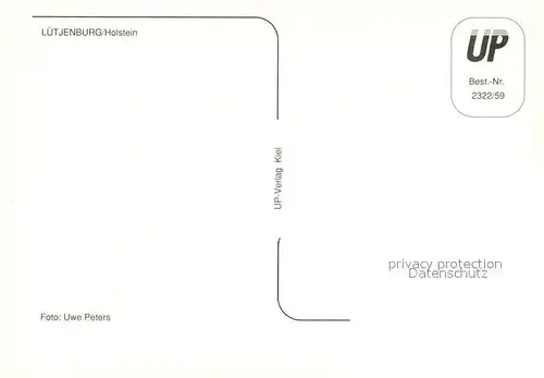 AK / Ansichtskarte Luetjenburg_Holstein Bismarckturm Restaurant Terrasse Kirche Partie an der Kossau Luetjenburg_Holstein