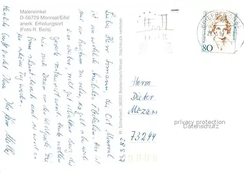 AK / Ansichtskarte Monreal_Eifel Malerwinkel Monreal Eifel