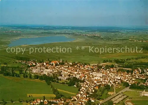 AK / Ansichtskarte Buchau_Federsee_Bad Fliegeraufnahme Buchau_Federsee_Bad