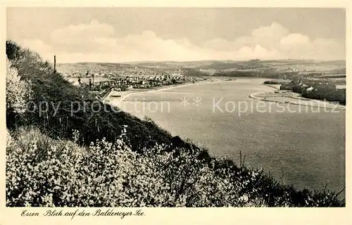 AK / Ansichtskarte Essen_Ruhr Baldeneysee Panorama Essen_Ruhr