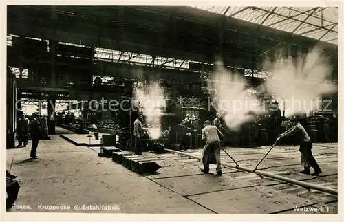 AK / Ansichtskarte Essen_Ruhr Kruppsche Gussstahlfabrik Essen_Ruhr