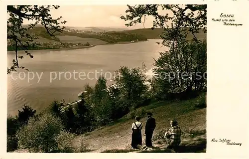 AK / Ansichtskarte Essen_Ruhr Baldeneysee Panorama Essen_Ruhr