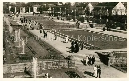 AK / Ansichtskarte Essen_Ruhr Reichgartenschau Essen 1938 Farbenterrassen Essen_Ruhr