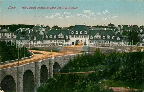 AK / Ansichtskarte Essen_Ruhr Margarethe Krupp Stiftung im Muehlbahtal Essen_Ruhr
