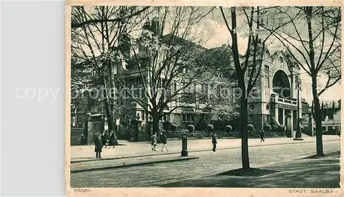 AK / Ansichtskarte Essen_Ruhr Staedt Saalbad Essen_Ruhr