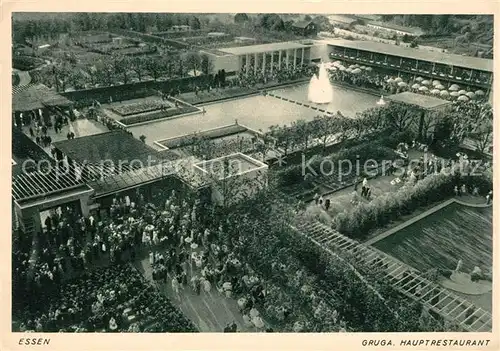 AK / Ansichtskarte Essen_Ruhr Grugapark Hauptrestaurant Essen_Ruhr