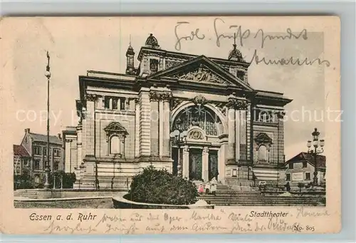 AK / Ansichtskarte Essen_Ruhr Stadttheater Essen_Ruhr