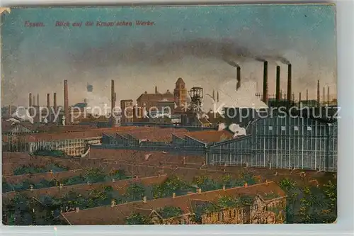 AK / Ansichtskarte Essen_Ruhr Blick auf die Kruppschen Werke Essen_Ruhr