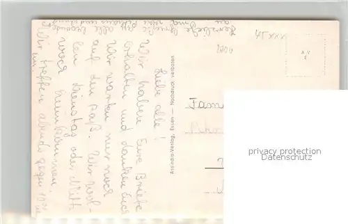 AK / Ansichtskarte Essen_Ruhr Baldeneysee Anleger Kirche Teilansichten Essen_Ruhr