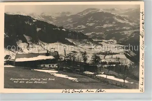 AK / Ansichtskarte Grossvenediger mit Alpengasthaus Juffing Grossvenediger