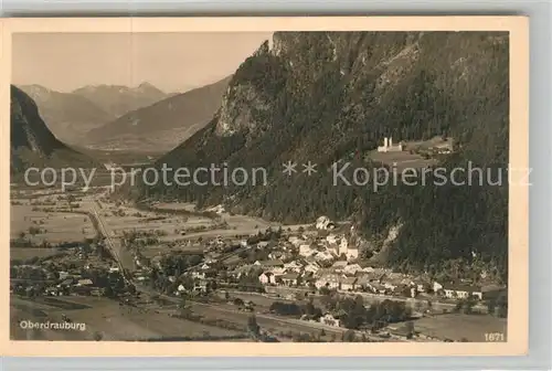 AK / Ansichtskarte Oberdrauburg_Kaernten Panorama Oberdrauburg Kaernten