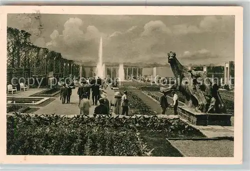 AK / Ansichtskarte Essen_Ruhr Gruga Park Sommerblumen Terrassen Essen_Ruhr
