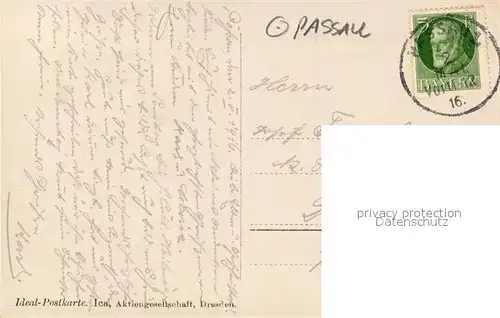 AK / Ansichtskarte Passau Gartenpartie Passau