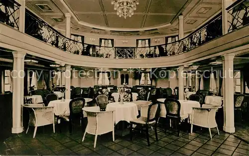 AK / Ansichtskarte Hamburg Dampfer New York der Hamburg Amerika Linie Halle Erste Klasse Hamburg