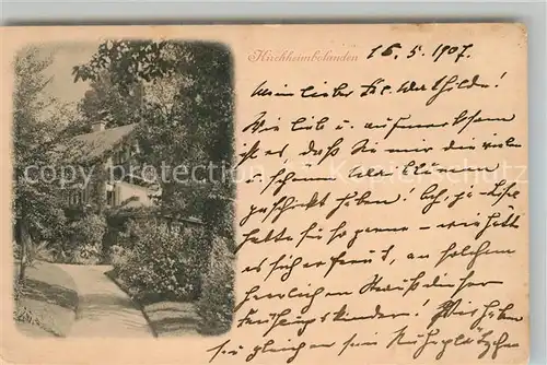 AK / Ansichtskarte Kirchheimbolanden Villa Kirchheimbolanden