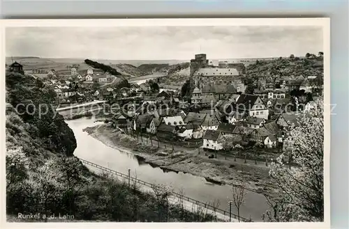 AK / Ansichtskarte Runkel_Lahn Panorama Runkel_Lahn