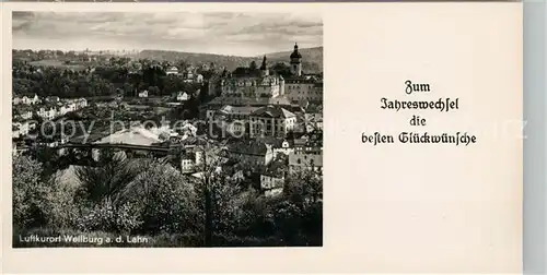 AK / Ansichtskarte Weilburg Panorama Weilburg