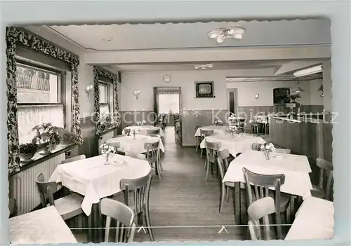 AK / Ansichtskarte Ahausen Gasthaus Gastraum Ahausen