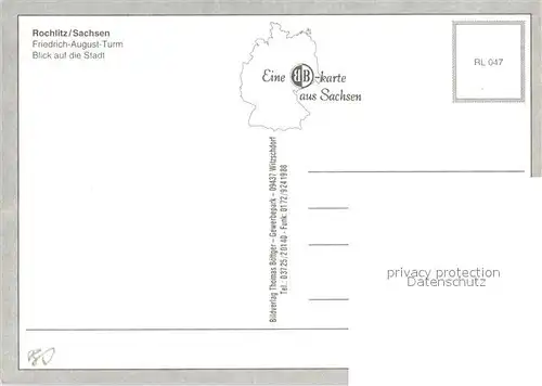 AK / Ansichtskarte Rochlitz_Sachsen Friedrich August Turm  Rochlitz Sachsen