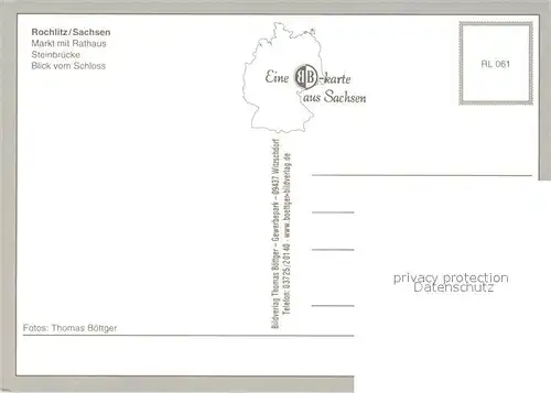 AK / Ansichtskarte Rochlitz_Sachsen Markt Rathaus  Rochlitz Sachsen
