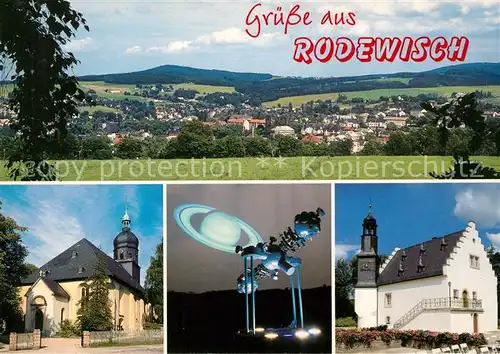 AK / Ansichtskarte Rodewisch Steinberg St. Petri Kirche Schloesschen Goeltzsch Rodewisch