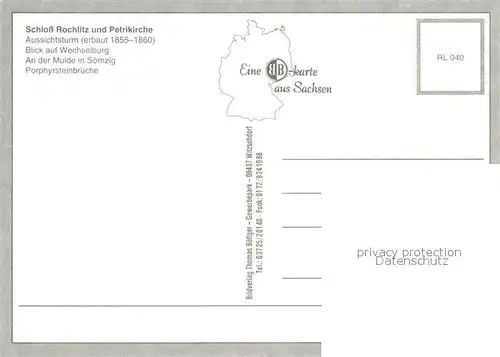 AK / Ansichtskarte Rochlitz_Sachsen Schloss Petrikirche Aussichtsturm Wechelburg  Rochlitz Sachsen
