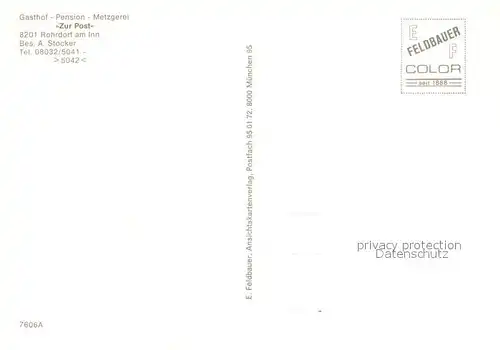 AK / Ansichtskarte Rohrdorf_Inn Kiefersfelden Wendelstein Antoniuskapelle Neubeuern Rohrdorf Inn